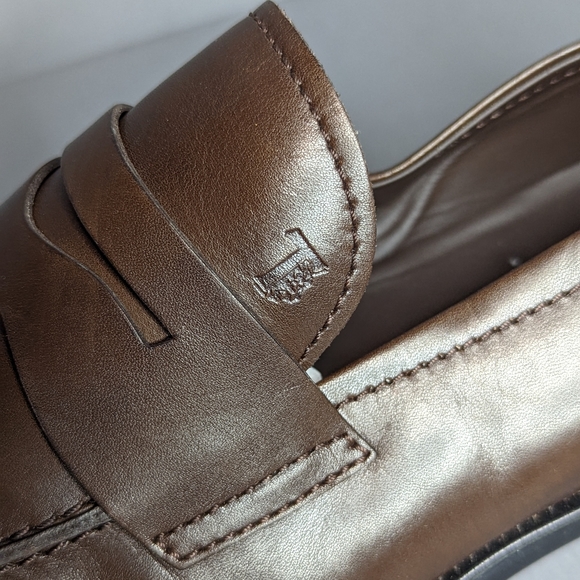 Tod\'s Boston Brown Penny Loafers main image 9